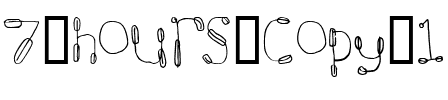 7 hours Regular.ttf
