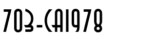 703-CAI978 Regular.ttf