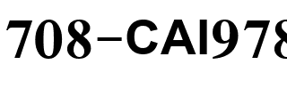 708-CAI978 708-CAI978.ttf