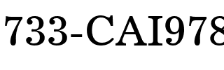 733-CAI978 Regular.ttf