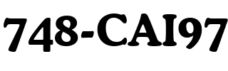748-CAI978 748-CAI978.ttf