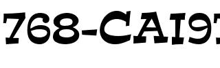 768-CAI978 Regular.ttf