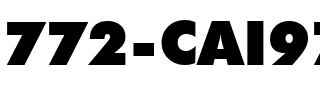 772-CAI978 Regular.ttf