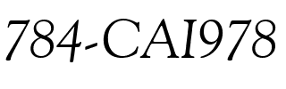 784-CAI978 784-CAI978.ttf