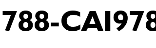 788-CAI978 788-CAI978.ttf