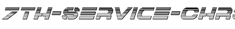 7th Service Chrome Italic Italic.ttf