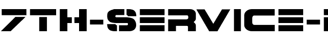 7th Service ExtraBold ExtraBold.ttf