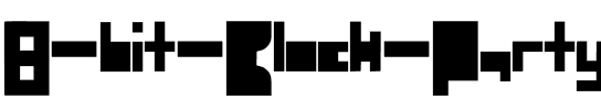 8-bit Block Party bitBlockParty.ttf