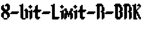 8-bit Limit R BRK Regular.ttf