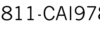 811-CAI978 Normal.ttf