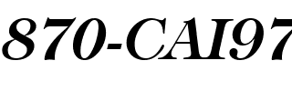 870-CAI978 870-CAI978.ttf