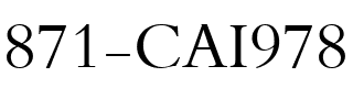 871-CAI978 Regular.ttf