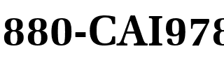 880-CAI978 880-CAI978.ttf