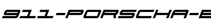 911 Porscha Bold Italic Bold Italic.ttf
