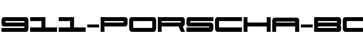 911 Porscha Bold Bold.ttf