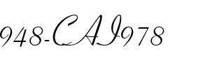 948-CAI978 Regular.ttf