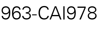 963-CAI978 Regular.ttf