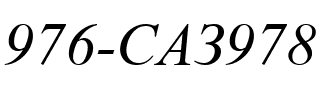976-CAI978 976-CAI978.ttf