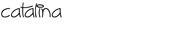 [Catalina] Normal.ttf
