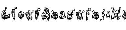 =Clouté= Medium.otf