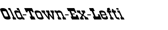 Old-Town Ex Lefti Regular.ttf