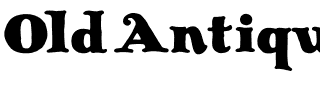 OldAntique Regular.ttf