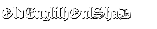 OldEnglishOnlShaD Regular.ttf