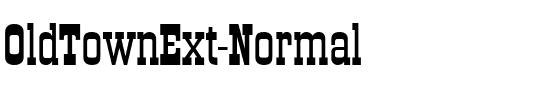 OldTownExt Normal.ttf