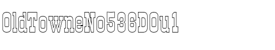 OldTowneNo536DOu1 Regular.ttf