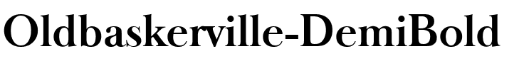 Oldbaskerville-DemiBold Regular.ttf