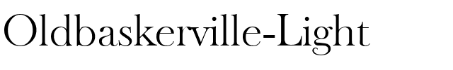 Oldbaskerville-Light Regular.ttf