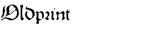 Oldprint Normal.ttf