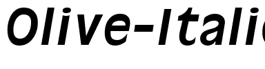 Olive Italic.ttf