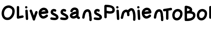 OlivessansPimientoBold Bold.ttf