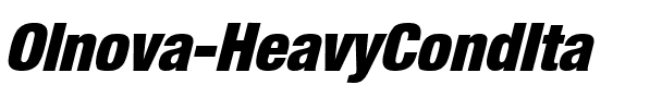 Olnova-HeavyCondIta Regular.ttf
