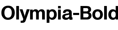 Olympia-Bold Regular.ttf