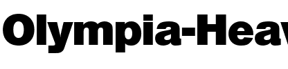 Olympia-Heavy Regular.ttf
