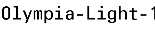 Olympia Regular.ttf