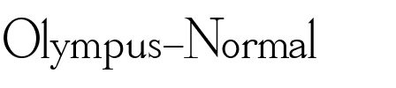 Olympus  Normal.ttf