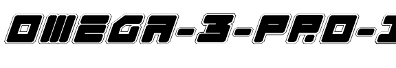 Omega-3 Pro Italic Italic.ttf