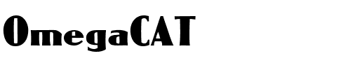 Omega CAT Regular.ttf