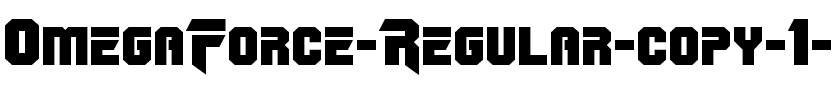 OmegaForce Regular.ttf