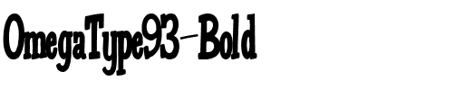 OmegaType93 Bold.ttf