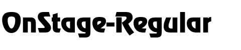 OnStage Regular.ttf