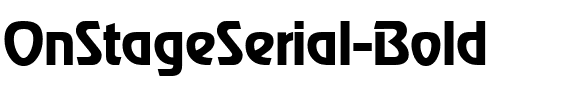 OnStageSerial Bold.ttf