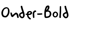 Onder Bold.ttf