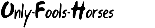 Only Fools & Horses Regular.ttf