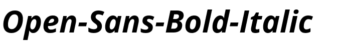 Open Sans Bold Italic.ttf