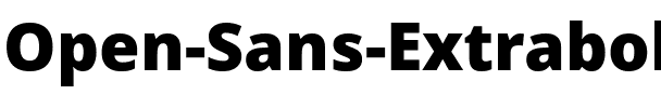 Open Sans Extrabold Regular.ttf