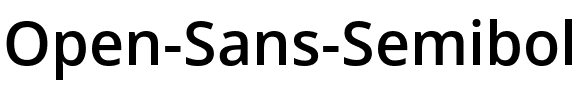 Open Sans Semibold Regular.ttf